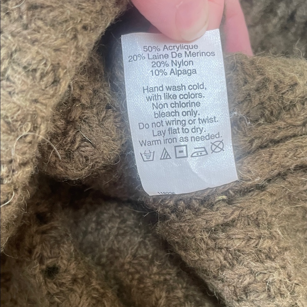Madewell Olive Crew Neck Sweater - Picture 5 of 7